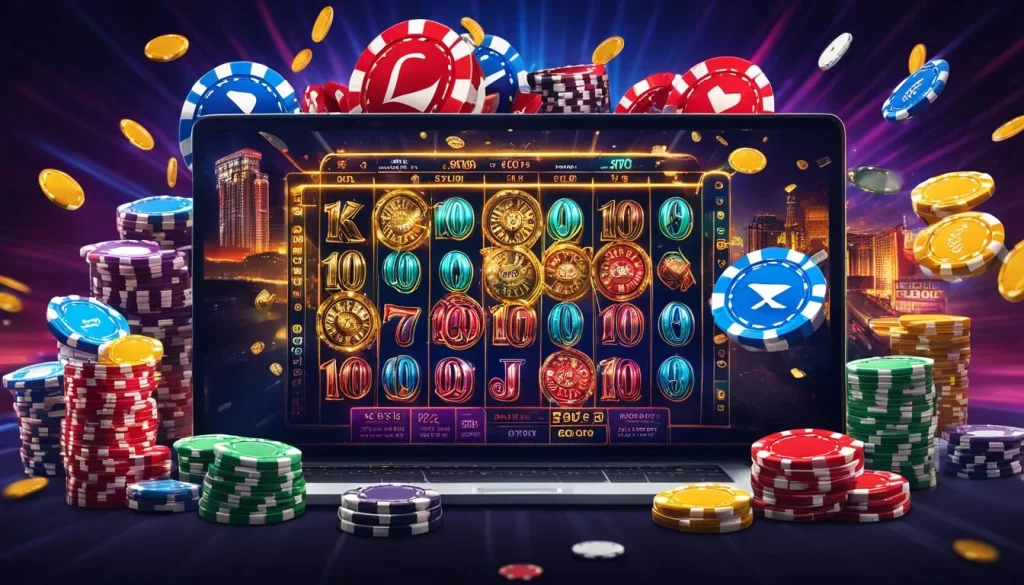 Hình ảnh minh họa game bắn cá với nhiều loại cá và kho báu dưới đại dương tại 22win